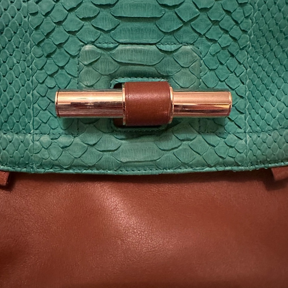 Jimmy Choo Python Embossed Clutch - image 3